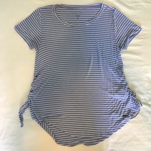 hollister striped t-shirt with tie side